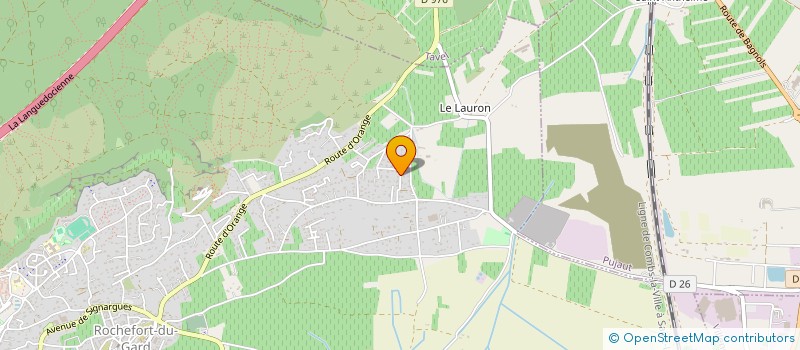 localisation de l'entreprise LES PARENTS D'ABORD  ROCHEFORT-DU-GARD