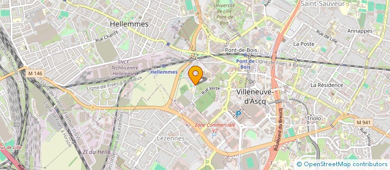 localisation de l'entreprise LES PARENTS D HERRIOT à LILLE