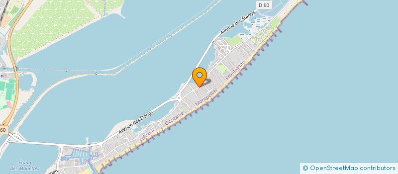 localisation de l'entreprise LES PARENTS DE DEMAIN à FRONTIGNAN