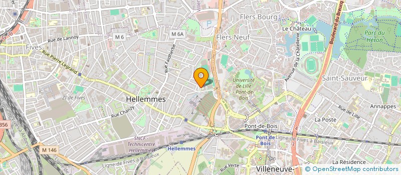 localisation de l'entreprise LES PARENTS DE SAINT-EX à LILLE