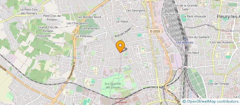 localisation de l'entreprise LES PARENTS DES AYDES à ORLEANS