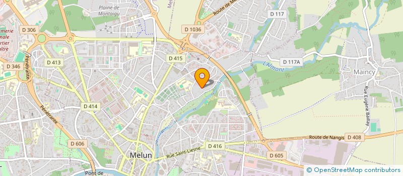 localisation de l'entreprise LES PARENTS DES ELEVES  MELUN