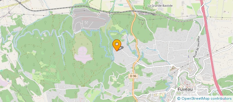 localisation de l'entreprise LES PARENTS DES MOUSSAILLONS  FUVEAU