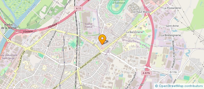 localisation de l'entreprise LES PARENTS DES PETITS MUSSET à ANGERS