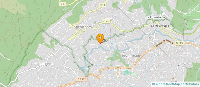 localisation de l'entreprise LES PARENTS DU PETIT PRINCE  PEYMEINADE