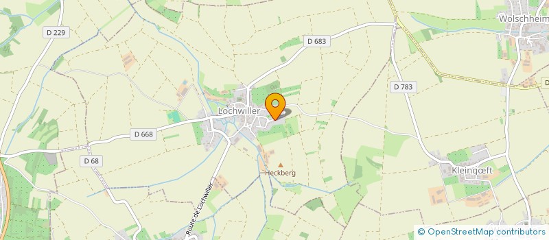 localisation de l'entreprise LES PARENTS DU VINCI  LOCHWILLER