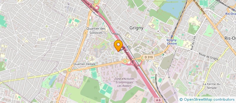 localisation de l'entreprise LES PARENTS GRIGNOIS à GRIGNY