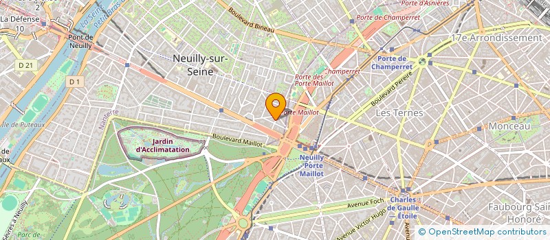 localisation de l'entreprise LES PARESSEUX à NEUILLY-SUR-SEINE