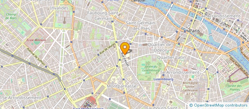 localisation de l'entreprise LES PARFUMS AGATHA (L.P.A.) à PARIS