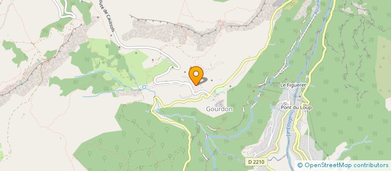 localisation de l'entreprise LES PARFUMS ALLONGUE à GOURDON