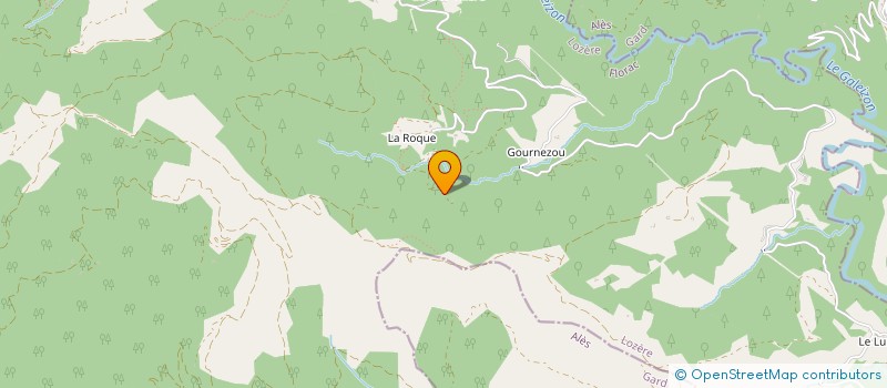 localisation de l'entreprise LES PARGUES  SAINT-MARTIN-DE-BOUBAUX