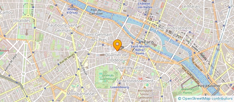 localisation de l'entreprise LES PARIGOTS à PARIS