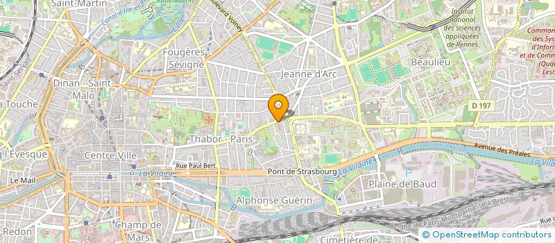 localisation de l'entreprise LES PARISIENNES  GUICHEN