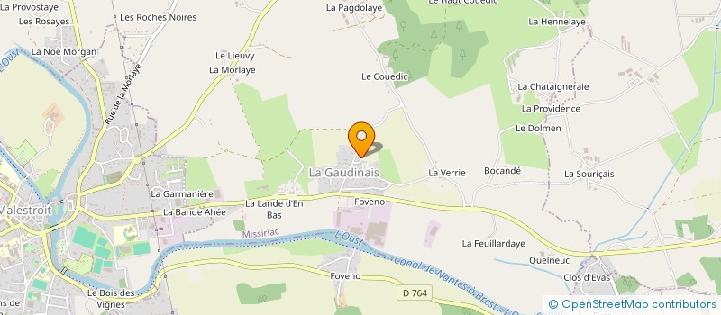 localisation de l'entreprise LES PAROLES DE DEMAIN  MISSIRIAC