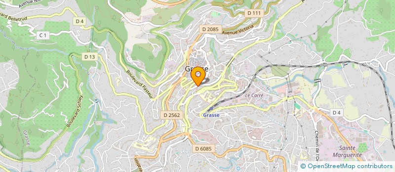 localisation de l'entreprise LES PARQUES à GRASSE