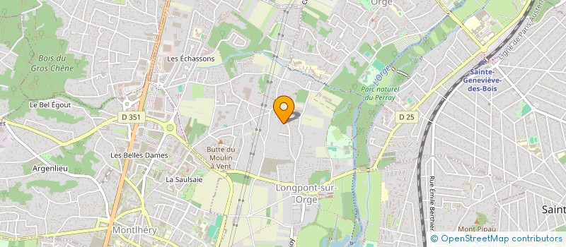 localisation de l'entreprise LES PARQUETS DE L AVENIR  LONGPONT-SUR-ORGE
