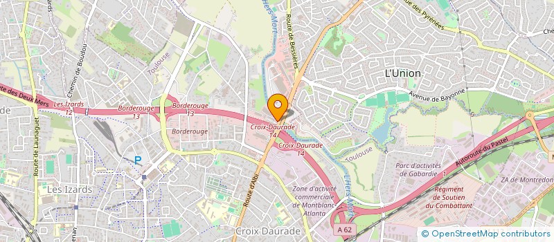 localisation de l'entreprise LES PARQUETS ET LAMBRIS DECO CHATAIGNIER à TOULOUSE