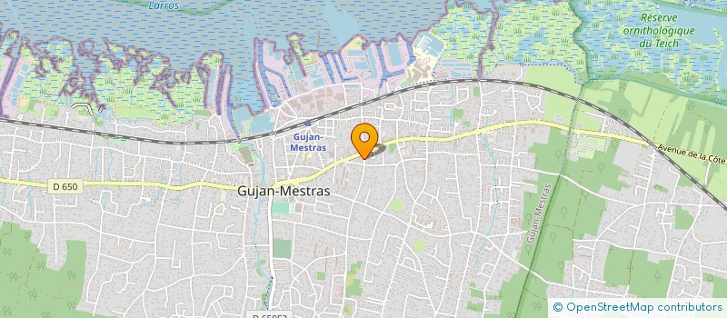 localisation de l'entreprise LES PARTITIONS CULINAIRES à GUJAN-MESTRAS