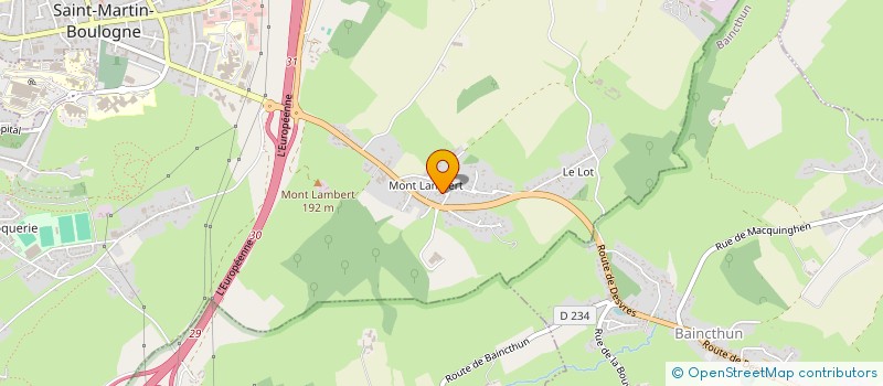 localisation de l'entreprise LES PAS COMME LES AUTRES à SAINT-MARTIN-BOULOGNE