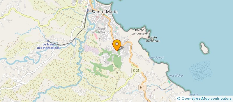 localisation de l'entreprise LES PAS DELICATS CARAIBE à SAINTE-MARIE