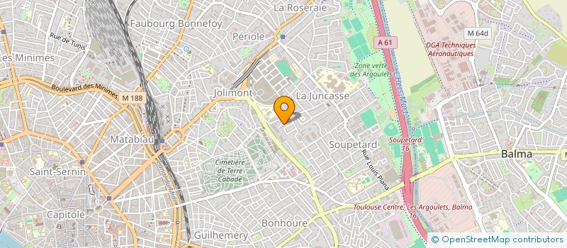 localisation de l'entreprise LES PASSAGERES DE L'USAGE à TOULOUSE