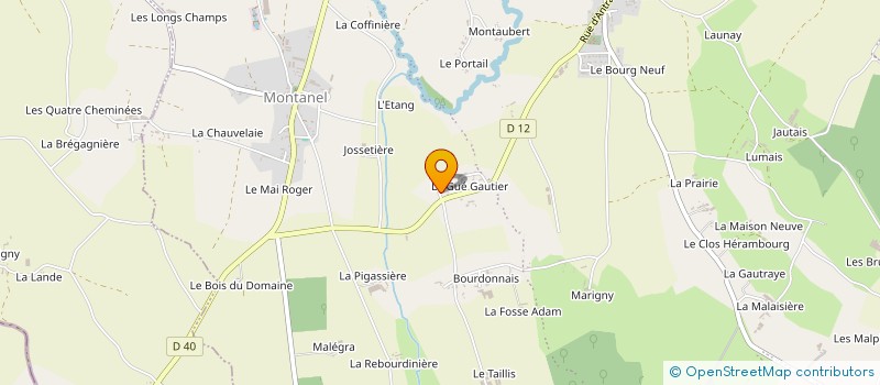 localisation de l'entreprise LES PASSANTES  SAINT-JAMES