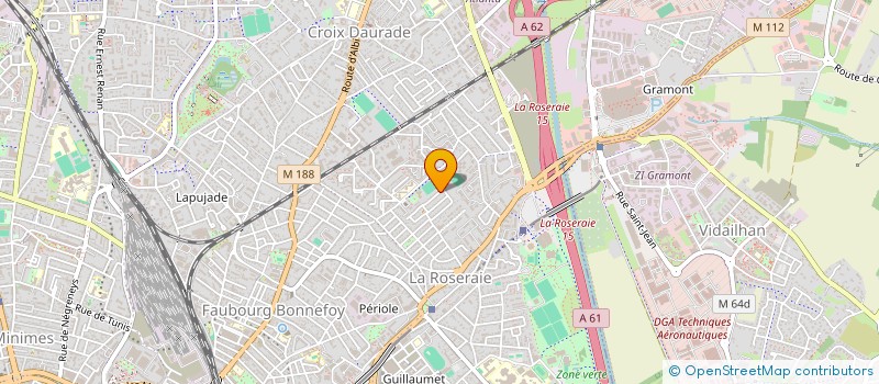 localisation de l'entreprise LES PASSEURS à TOULOUSE