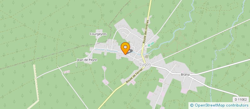 localisation de l'entreprise LES PASSEURS  LUGOS