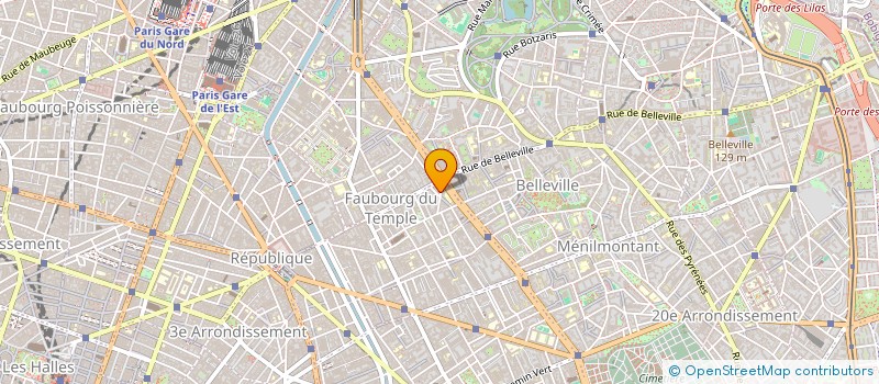 localisation de l'entreprise LES PASSEURS DE CURIOSITES  PARIS