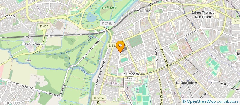 localisation de l'entreprise LES PASSEURS DE SONGES à CAEN