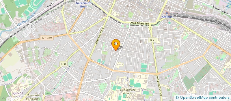 localisation de l'entreprise LES PASSIFLORES à AMIENS
