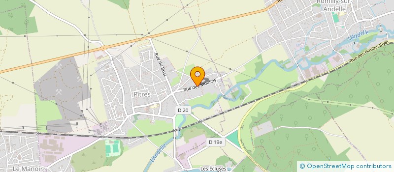 localisation de l'entreprise LES PASTORALISMES  PITRES