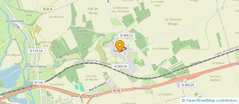 localisation de l'entreprise LES PATATES SAVANTES à MEZIERES-EN-DROUAIS