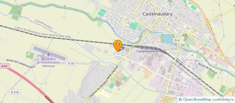 localisation de l'entreprise LES PATES AVANT LES POTES  CASTELNAUDARY