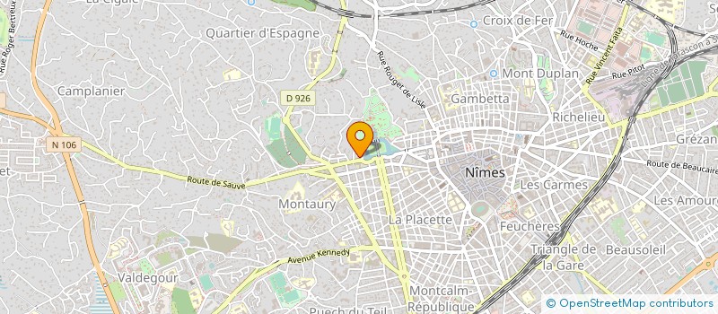 localisation de l'entreprise LES PATES NIMOIS  NIMES
