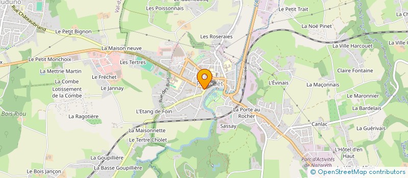 localisation de l'entreprise LES PATINEURS DE L ARGUENON  CREHEN