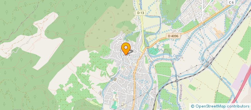 localisation de l'entreprise LES PATIS à VOLX