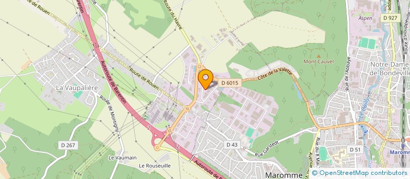 localisation de l'entreprise LES PATIS  SAINT-JEAN-DU-CARDONNAY