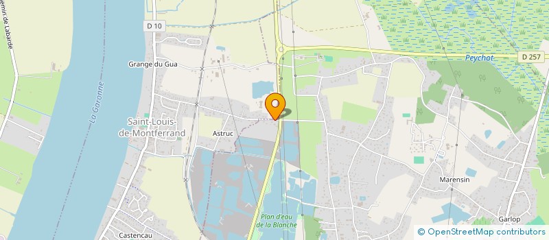 localisation de l'entreprise LES PATRIMOINES  AMBARES-ET-LAGRAVE