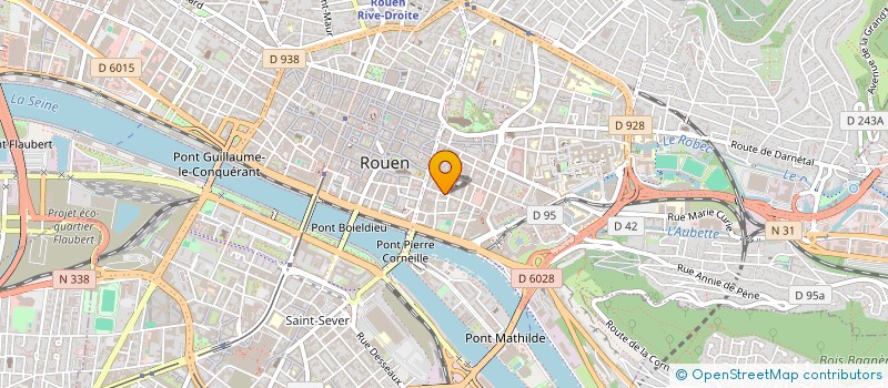 localisation de l'entreprise LES PATRIOTES DE LA DIVERSITE  ROUEN
