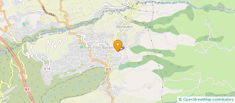 localisation de l'entreprise LES PATSOU  LES TROIS-BASSINS