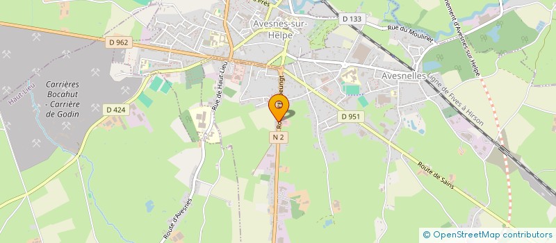 localisation de l'entreprise LES PATURELLES à AVESNELLES