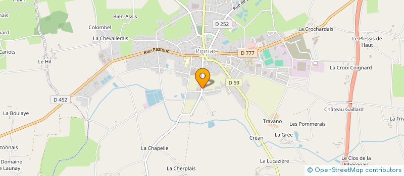 localisation de l'entreprise LES PATURES DU LEVANT  PIPRIAC