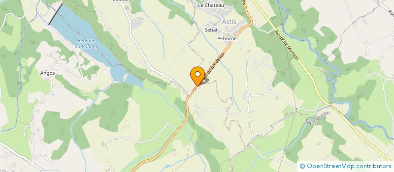 localisation de l'entreprise LES PAUME DU DESERT  ARGELOS