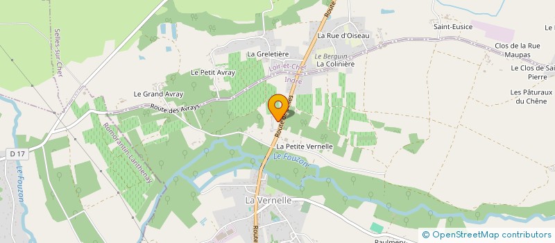 localisation de l'entreprise LES PAUMENTS à LYE