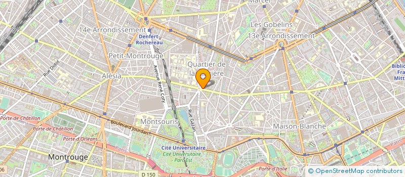 localisation de l'entreprise LES PAUPIERES CLOSES à PARIS