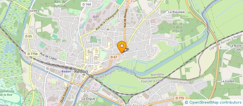 localisation de l'entreprise LES PAVAGES SCI  PIPRIAC