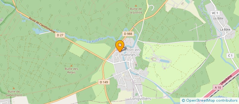 localisation de l'entreprise LES PAVEURS DE ROCHEFORT à ROCHEFORT-EN-YVELINES