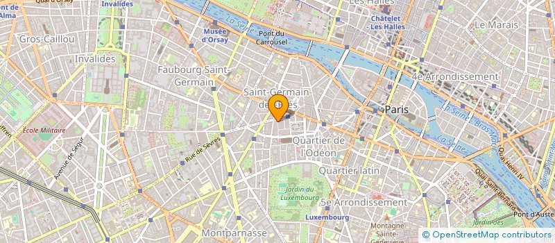 localisation de l'entreprise LES PAYS DE CHAM  PARIS