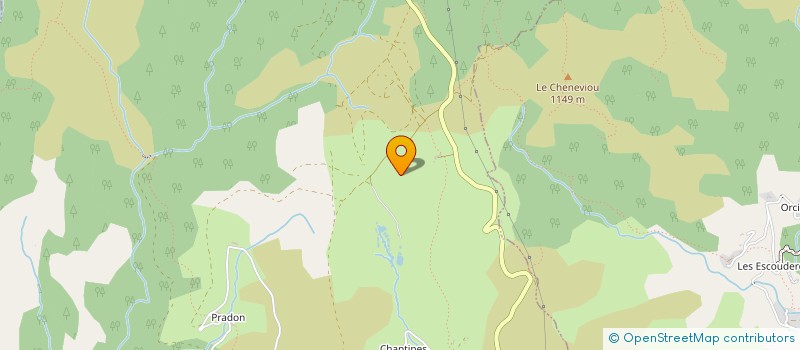 localisation de l'entreprise LES PECHEURS ARDECHOIS  MONTSELGUES